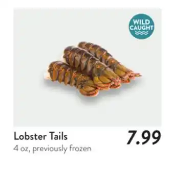 Fresh Thyme Lobster Tails offer