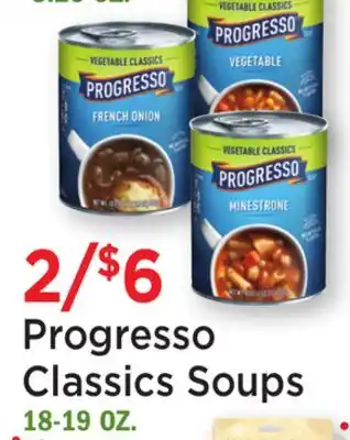 Heinen's Progresso Classics Soups offer