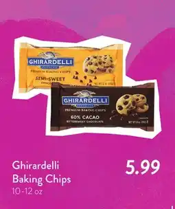 Fresh Thyme Ghirardelli Baking Chips offer