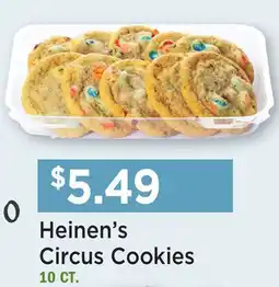 Heinen's Heinen's Circus Cookies offer