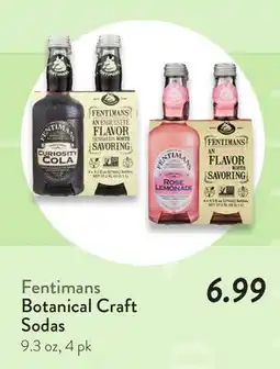 Fresh Thyme Fentimans Botanical Craft Sodas offer