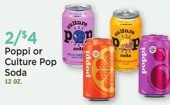 Heinen's Poppi or Culture Pop Soda offer