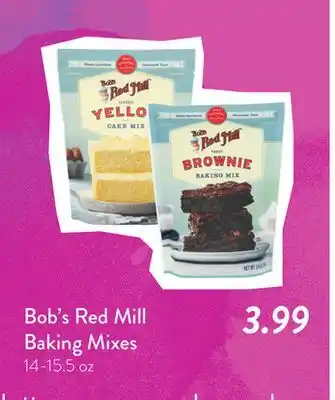 Fresh Thyme Bob's Red Mill Baking Mixes offer