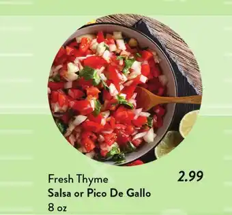 Fresh Thyme Fresh Thyme Salsa or Pico De Gallo offer