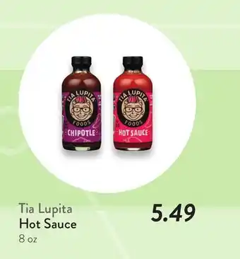 Fresh Thyme Tia Lupita Hot Sauce offer