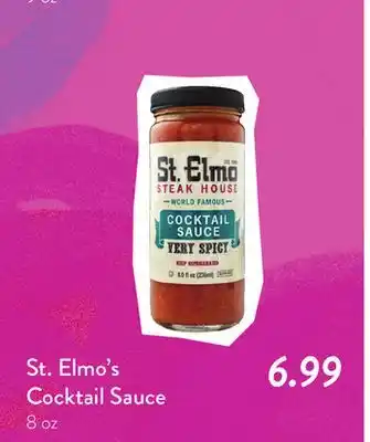 Fresh Thyme St. Elmo's Cocktail Sauce offer