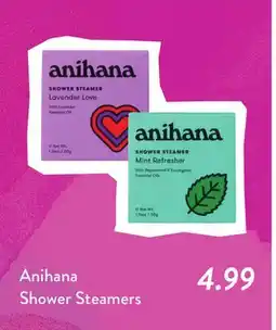 Fresh Thyme Anihana Shower Steamers offer