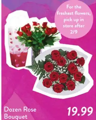 Fresh Thyme Dozen Rose Bouquet offer