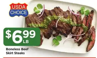 Food 4 Less Boneless Beef Skirt Steaks offer