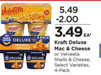 Food 4 Less Kraft Deluxe Mac & Cheese offer