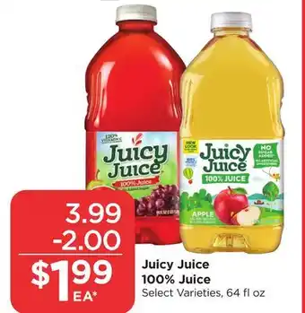 Food 4 Less Juicy Juice 100% Juice offer