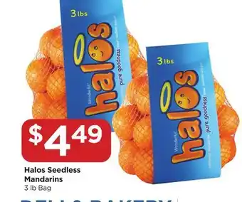 Food 4 Less Halos Seedless Mandarins offer