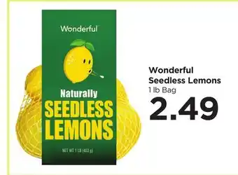 Food 4 Less Wonderful Seedless Lemons offer