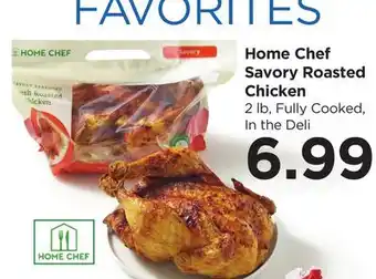 Food 4 Less Home Chef Savory Roasted Chicken offer