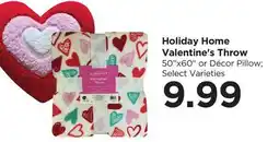 Food 4 Less Holiday Home Valentine's Throw offer