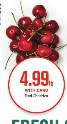 Mariano's Red Cherries offer