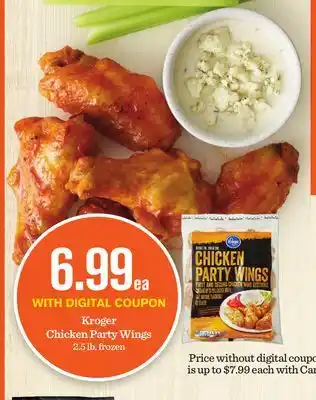 Mariano's Kroger Chicken Party Wings offer