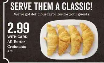 Mariano's All-Butter Croissants offer