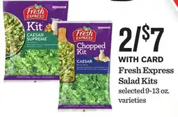 Mariano's Fresh Express Salad Kits offer