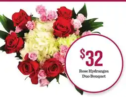 Mariano's Rose Hydrangea Duo Bouquet offer