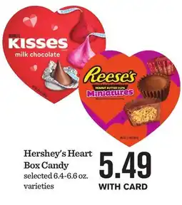 Mariano's Hershey's Heart Box Candy offer