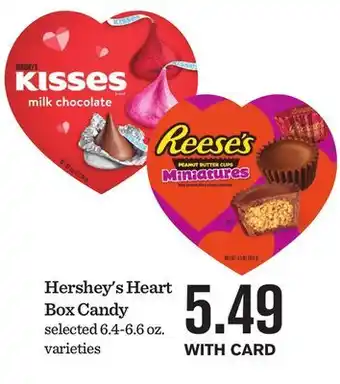 Mariano's Hershey's Heart Box Candy offer