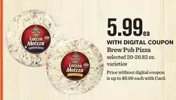 Mariano's Brew Pub Pizza offer