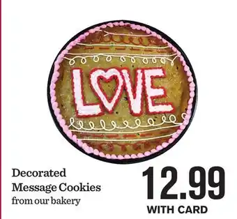 Mariano's Decorated Message Cookies offer