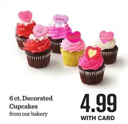 Mariano's 6 ct. Decorated Cupcakes offer