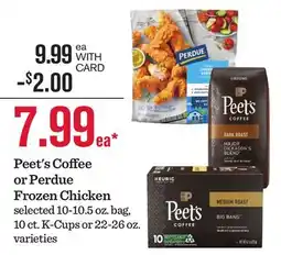 Mariano's Peet's Coffee or Perdue Frozen Chicken offer