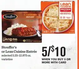 Mariano's Stouffer's or Lean Cuisine Entrée offer