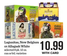 Mariano's Lagunitas, New Belgium or Allagash White offer