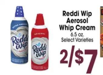 Jewel-Osco Reddi Wip Aerosol Whip Cream offer