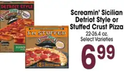 Jewel-Osco Screamin' Sicilian Detriot Style or Stuffed Crust Pizza offer