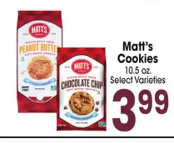 Jewel-Osco Matt's Cookies offer