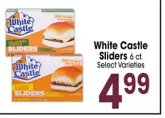 Jewel-Osco White Castle Sliders offer