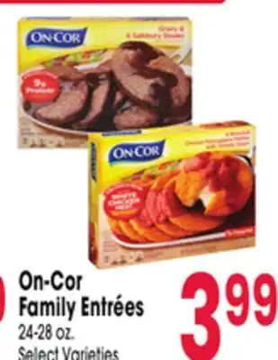 Jewel-Osco On-Cor Family Entrées offer