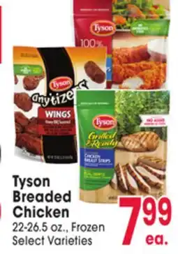 Jewel-Osco Tyson Breaded Chicken offer