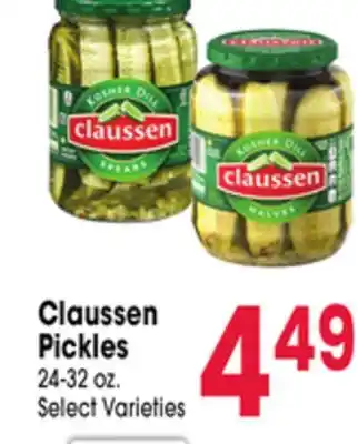 Jewel-Osco Claussen Pickles offer