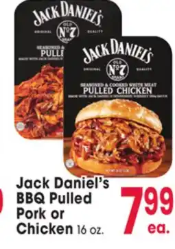 Jewel-Osco Jack Daniel's BBQ Pulled Pork or Chicken offer