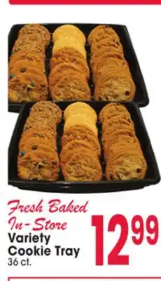 Jewel-Osco Variety Cookie Tray offer