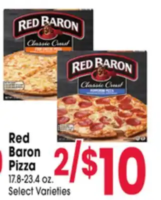 Jewel-Osco Red Baron Pizza offer