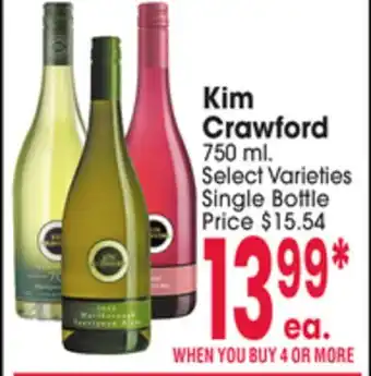 Jewel-Osco Kim Crawford offer