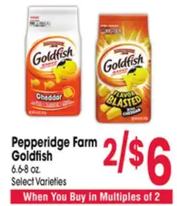 Jewel-Osco Pepperidge Farm Goldfish offer