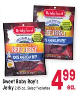 Jewel-Osco Sweet Baby Ray's Jerky offer