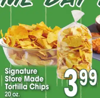 Jewel-Osco Signature Store Made Tortilla Chips offer