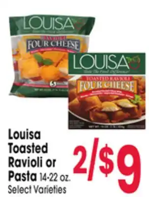 Jewel-Osco Louisa Toasted Ravioli or Pasta offer