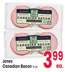 Jewel-Osco Jones Canadian Bacon offer