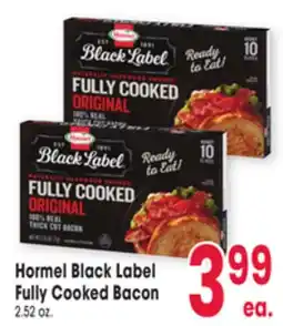 Jewel-Osco Hormel Black Label Fully Cooked Bacon offer