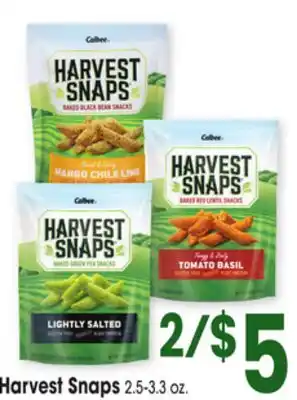 Jewel-Osco Harvest Snaps offer